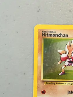 Hitmonchan – Pokemon Base set - Unlimited - 7/102 – Holo rare – NM/LP - Image 2