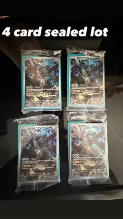 Pokemon TCG Ascended Heroes ETB N’s Zekrom 031 Black Star Promo - 4x SEALED🔥 - Image 3