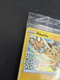 Pokemon TCG - Pikachu 049/195 Snowflake Stamped Holiday Calendar Promo Sealed - Image 3