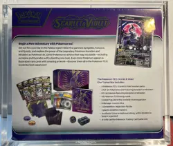 New! 2023 ETB Pokemon Scarlet & Violet Elite Trainer Box + New Acrylic Case!! 820650853418 - Image 4