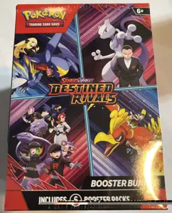 2025 Pokemon TCG Scarlet & Violet Destined Rivals Booster Bundle Box NEW SEALED! - Image 1