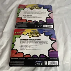 Pokemon TCG Mega Evolution Ascended Heroes 3-Pack tech sticker lot of 2 - Image 2