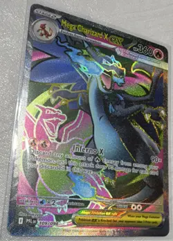 Pokemon Mega Charizard X EX Holo Ultra Rare Me02 Phantasmal Flames 109/094 - Image 1