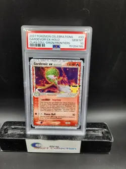2021 POKEMON CELEBRATIONS CLASSIC COLLECTION #93 GARDEVOIR EX-HOLO PSA 10 - Image 1