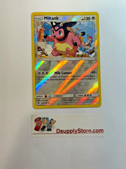 Miltank 158/214 Sm-Lost Thunder Reverse Holo Pokemon FREE SHIPPING - Image 1