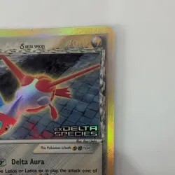Latias 8/113 EX Delta Species Stamped Reverse Holo Rare Pokemon TCG (MP) - Image 3