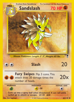 Sandslash 62/110 UC Legendary Collection Pokemon MP - Image 1