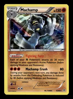 Machamp 42/83 Generations Holo Rare Pokemon TCG - Image 1