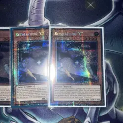 YUGIOH Retaliating "C" x3 (MP25-EN027) Starlight Rare 1st Edition Near Mint - Image 2