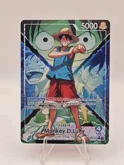 One Piece OP16-022 Monkey D Luffy Alt Art Leader OP16 THE TIME OF BATTLE - Image 1