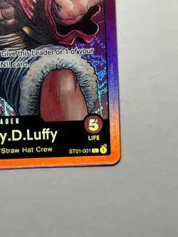Monkey.D.Luffy ST01-001 One Piece Starter Deck 1 Straw Hat Crew - Image 5