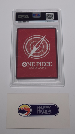 2024 ONE PIECE PROMO MONKEY D. LUFFY PSA MAGAZINE EXCLUSIVE #OP05-060 PSA 9 - Image 2