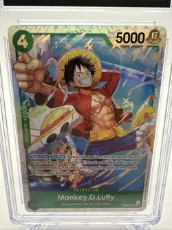 2025 One Piece Monkey D. Luffy SR PRB02-005 CGC 9.5 Mint English - Image 2
