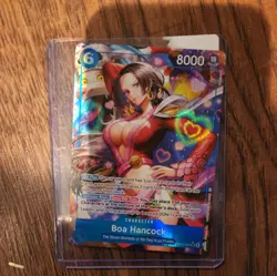 One Piece CCG Boa Hancock EB03-026 Alt Art SR - English - PACK FRESH MINT - Image 1