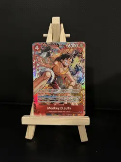 One Piece Monkey D. Luffy OP16-015 SR Alt Art EN - The Time Of Battle - Image 1