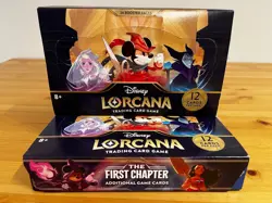 Disney Lorcana The First Chapter Booster Box Sealed Case [4 Booster Boxes] - Image 1