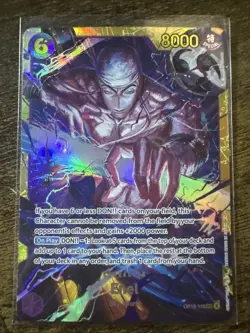 Enel OP15-118 SEC, Adventure on KAMI’s Island, One Piece Card Game, Foil, NM - Image 1
