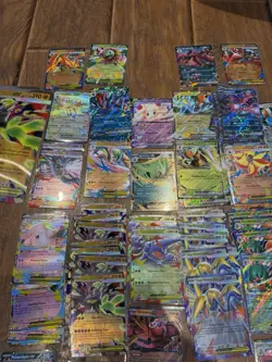 Pokemon Card Lot 200+ Singles EX Mega EX Holo Foil Jumbo Promos - Image 3