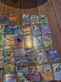 Pokemon Card Lot 200+ Singles EX Mega EX Holo Foil Jumbo Promos - Image 4