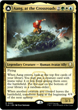 Aang, at the Crossroads - 0203 - Avatar: The Last Airbender TLA - MTG NM/M - Image 1