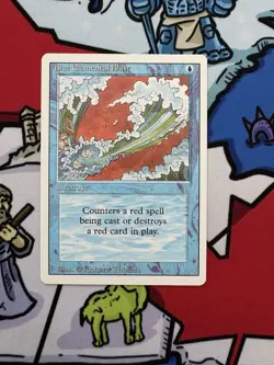 Blue Elemental Blast x1 Mtg Revised Edition - Image 1