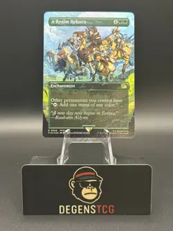A Realm Reborn (Borderless) (Chocobo Track Foil) Final Fantasy Foil 0566 - Image 1