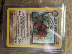 Pokemon TCG Dark Dugtrio 6/82 Team Rocket Set Vintage Holo Rare Card Ungraded - Image 1