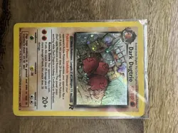 Pokemon TCG Dark Dugtrio 6/82 Team Rocket Set Vintage Holo Rare Card Ungraded - Image 3