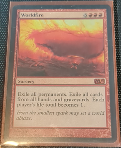 Magic: The Gathering Worldfire Core Set 2013 M13 Red Mythic Sorcery Regular - Image 1