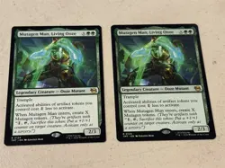 2 x mtg Mutagen Man, Living Ooze, TMNT, unplayed - Image 1