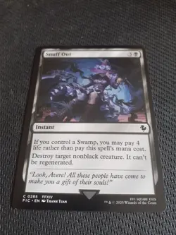 Snuff Out 285 Final Fantasy NM MTG - Image 1
