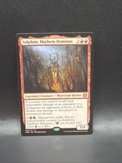MtG Solphim, Mayhem Dominus - Phyrexia: All Will Be One - Image 1