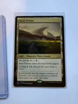 NM Savai Triome - Ikoria: Lair of Behemoths MTG - Image 1