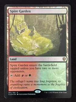 1x MTG Spire Garden (Foil) - (CLB) #361 - Magic the Gathering - Image 1