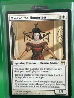 Masako the Humorless Champions of Kamigawa Regular - Image 1