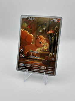 Vulpix Full Art, Pokemon Near Mint, Mega Evolution, Illustration Rare, 138/132 - Image 1