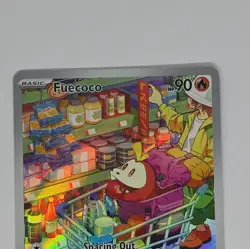 Fuecoco 201/193 Paldea Evolved Full Art Holo Illustration Rare 90 HP Eng - Image 2