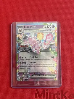 Pokemon TCG Espeon EX 034/131 Stamped Double Rare Prismatic Card Sealed - Image 1