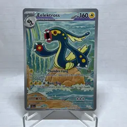 Pokemon TCG Eelektross #115/086 SV Black Bolt Illustration Rare - Image 1