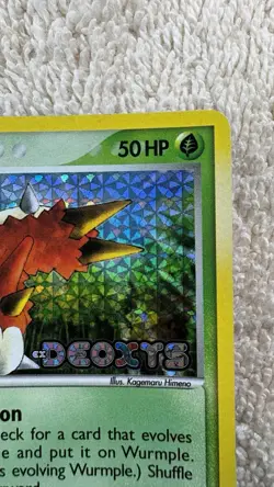 Wurmple - #82/107 - EX Deoxys - Stamped Reverse Holo Pokemon - Image 3