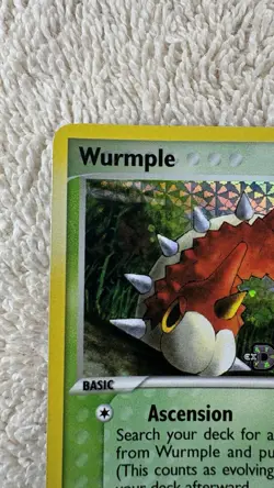 Wurmple - #82/107 - EX Deoxys - Stamped Reverse Holo Pokemon - Image 4