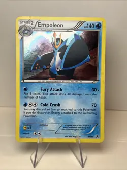 DAMAGED Empoleon BW56 Holofoil Black and White Promos AUTHENTIC Pokemon Card - Image 1