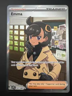 Emma 107/086 Full Art Ultra Rare Holo Pokemon Chaos Rising - Image 1