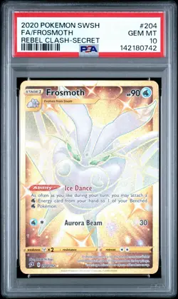 PSA 10 - Pokemon TCG Rebel Clash: Frosmoth 204/192 - Image 1