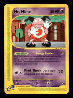 Mr. Mime 95b/147 Aquapolis Common Pokemon TCG - Image 1