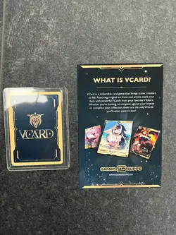 Gamer Supps VCard Vtuber Awards 2024 Promo Card 001 - Womp Snack RARE FULL ART10 - Image 2