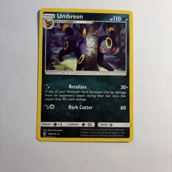 Umbreon Rare SM - Lost Thunder 120/214 Regular NM Pokemon - Image 1