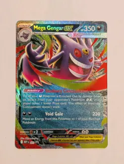 Pokemon TCG - Mega Gengar ex 073 Me: Mega Evolution Promo Holo - Image 1