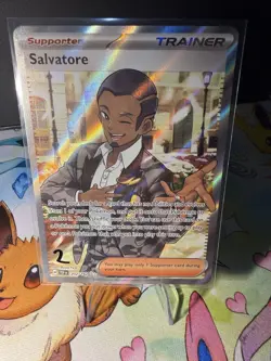 Pokemon TCG Salvatore - 202/162 Temporal Forces Holo Rare Full Art Mint - Image 1