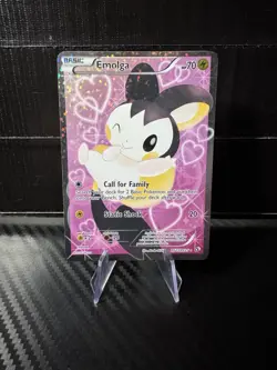 Emolga (Full Art) RC23/RC25 Legendary Treasures: Radiant Collection Holo Pokemon - Image 1